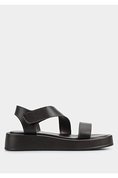 Provoq صندل مسطح نسائي بني