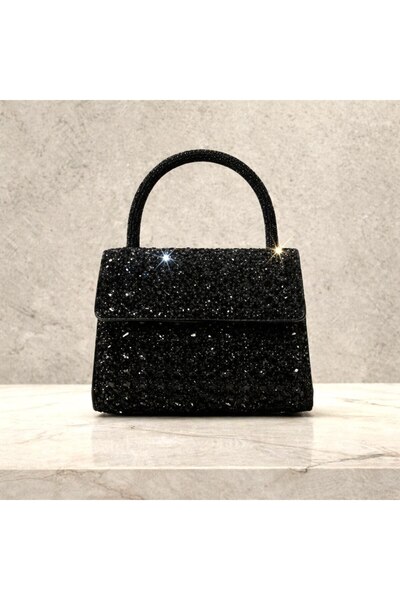 silora Luxury Handmade Shiny Crystal Rhinestone Diamond Evening Bag Women's C...