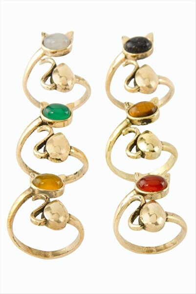 ZERO LAND Nrzsnt Authentic Ring with Natural Stone (81114) -