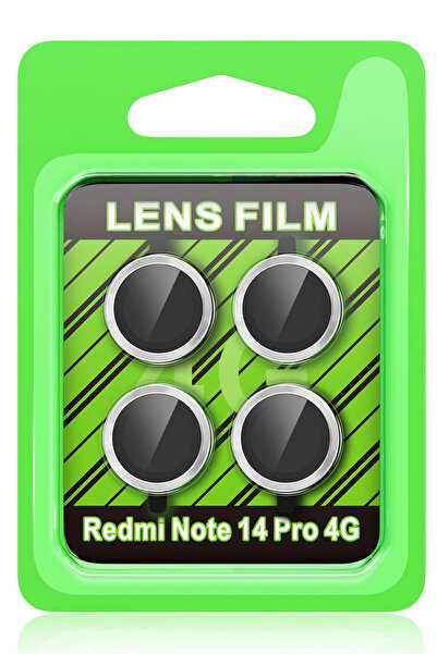 NewFace Nrzsnt Redmi Note 14 4g Raze Metal Camera Lens (82016) - Silver