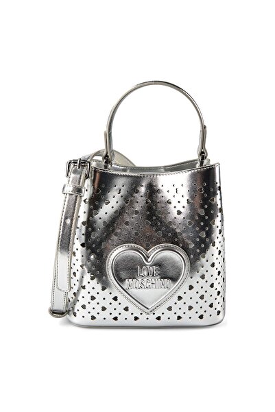 Love Moschino Basket Laminated Handtasche 21 cm