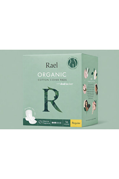 rael organics Rael Org. Cotton Cover Pads - Regular