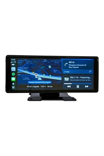 E-ANAMAG Ασύρματη Φορητή Οθόνη CarPlay για Αυτοκίνητο, Μαύρη