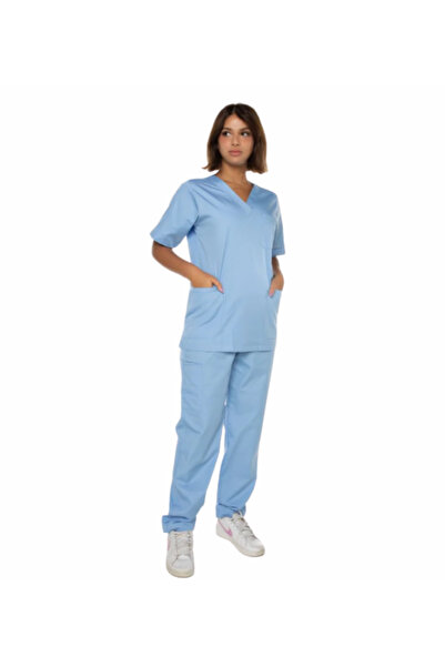 EZARY Medical Uniform Scurap Azari Premium Blue Female