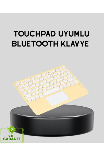 Epilons Bluetooth Kablosuz Klavye – İnce Slim Model, Tablet Akıllı Tv Uyumlu, Sessiz Tuşlu Taşınabilir Klavy