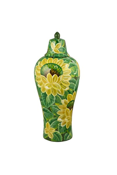 Empressco Stylish Ceramic Vase, 74 Cm, Modern Decoration Accessory