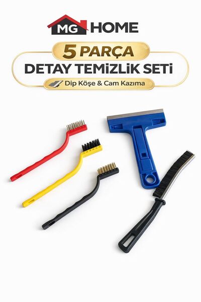 VENON 5 Parça ❤️Detay Temizlik Seti Ayrıntılı Temizlik ❤️Dip Köşe & Cam Kazım...