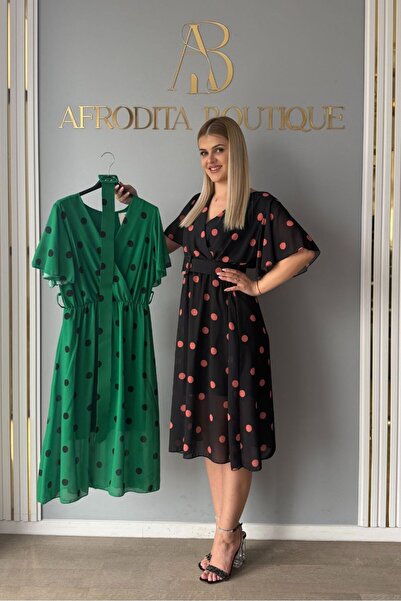 Afrodita Boutique Polka Dot Dress