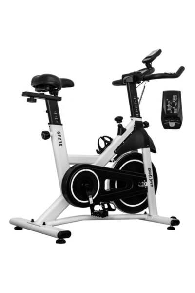 GO4FIT Bicicleta Spinning Magnetica, GF230, Volanta 10kg, Rezistenta Ajustabi...