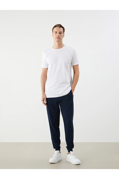 LC Waikiki Lcwaikiki Classic Navy Blue Basic Men's Jogger Sweatpants