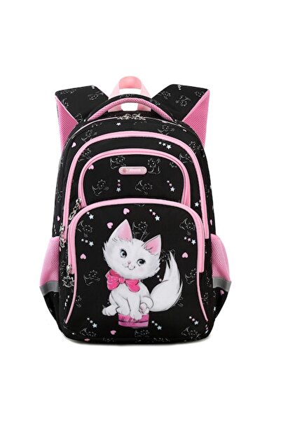 Joystos Rucsac școlar pentru copii, JOYSTOS, Multifuncțional, Design cu pisic...