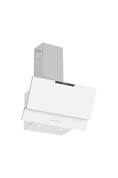 Tecna DA 651EB 60 cm Beyaz Dokunmatik Cam Davlumbaz