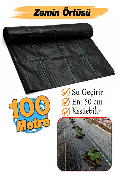 Badem10 (100 Metre) Yer Sergenliği JUT En: 50 cm Malç Sera Zemin Gölge Sergen...