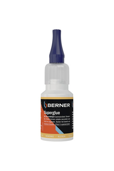 BERNER Super Glue Universal Instant Adhesive, 20g
