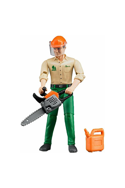 Bruder لعبة عامل الغابة وملحقاته BR60030