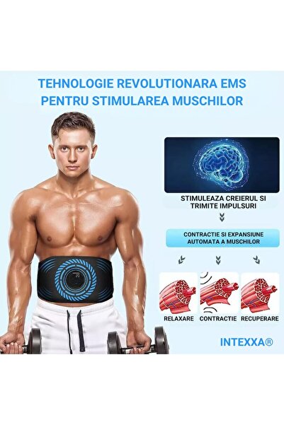 INTEXXA ®   Centură de slăbire și tonifiere abdominală