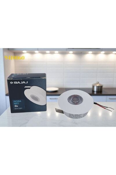 Bajaj 91414 إيفورا نيو سبوت لايت 2 واط وردي مع إضاءة مدمجة