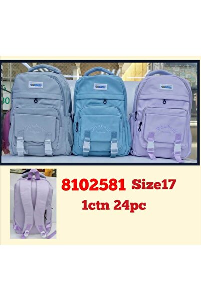 Solo MHB0581 2012 #   حقيبة ظهر 46*31*19 سم (أزرق + بنفسجي + رمادي)