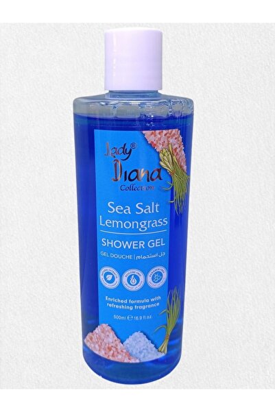 Lady Diana جل استحمام إل دي بنكهة عشبة الليمون 500 مل