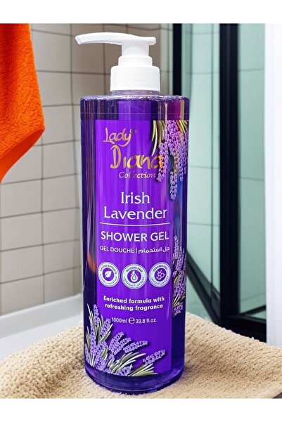 Lady Diana جل استحمام إل دي باللافندر الأيرلندي 1000 مل