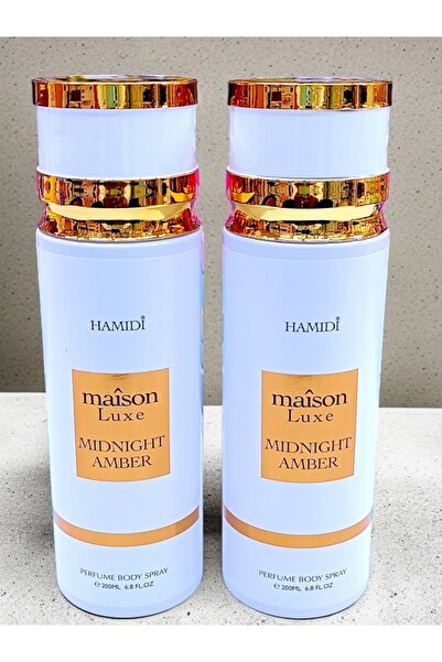 Hamidi حميدي مايزون لوكس ميدنايت أمبر - 200 مل