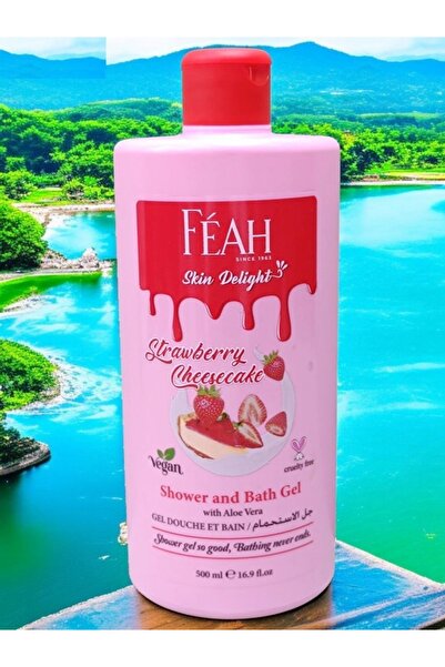 FEAH جل استحمام وغسول للجسم بالفراولة 500 مل