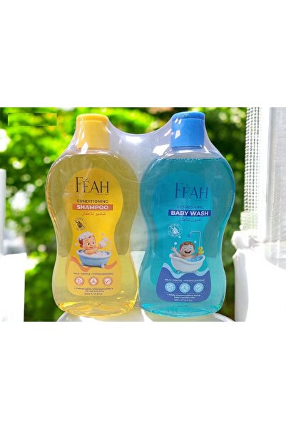 FEAH عرض حزمة من قطعتين (شامبو + غسول 500 مل)