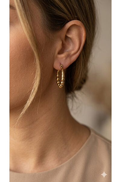 İNN JEWELLERY أقراط من الفولاذ 316L مقاومة للصدأ ومضادة للحساسية مع شكل دوريك...