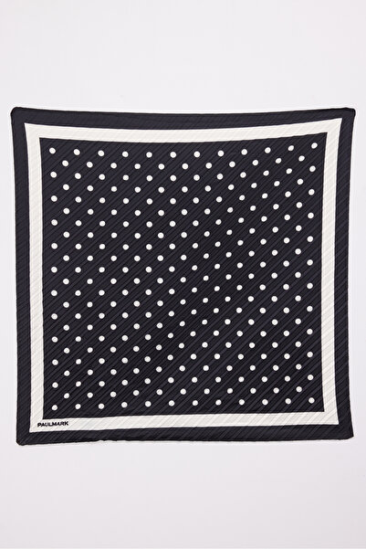 PAULMARK Bandană cu model buline texturate pentru femei