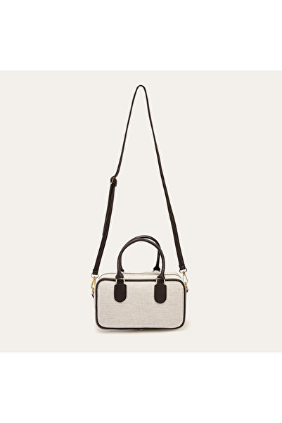 Mudo Canvas Textured Shoulder Bag Si