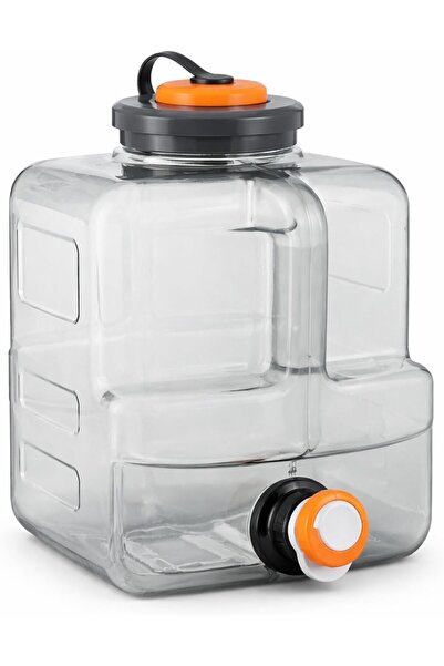 AutoFamily حاوية تخزين مياه شفافة مع صنبور