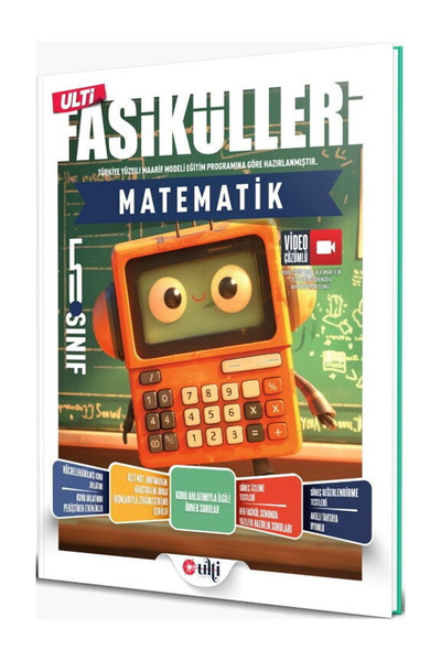 Ulti Yayınları 5. Sınıf Matematik Video Çözümlü Maarif Model Ulti Fasikülleri...