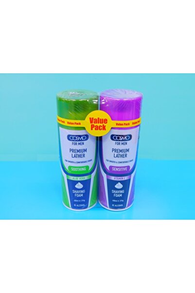 Cosmo قطعتان من قالب الحلاقة سعة 400 مل