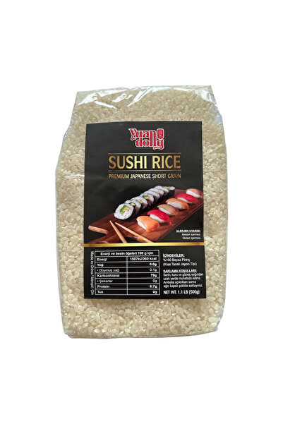 yuandong Sushi Pirinci 500 gr | Japon Tarzı Kısa Taneli Pirinç | Sushi, Onigi...