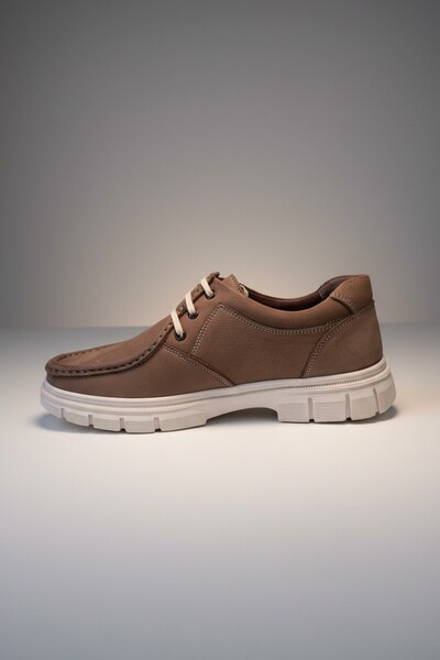 Modayak Ata Kum Nubuck Genuine Leather Men's Daily Casual Shoes