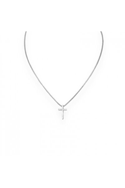 oemco Small Cross Silver Necklace
