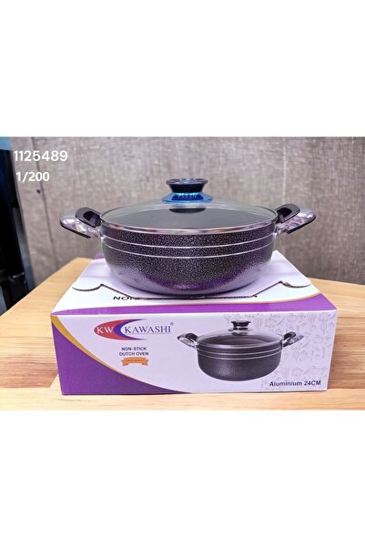 Kawashi KW-SP 24CM DUTCH OVEN 2.5MM G/COVER