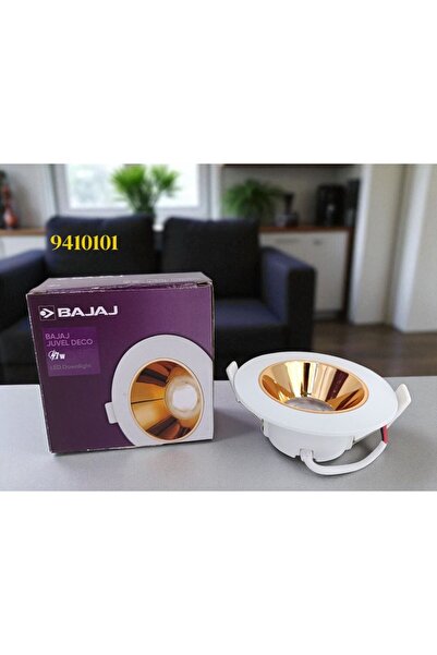 Bajaj 91455 JUVEL DECO DL 7W WDL ROSE GOLD WH DOWN LIGHT