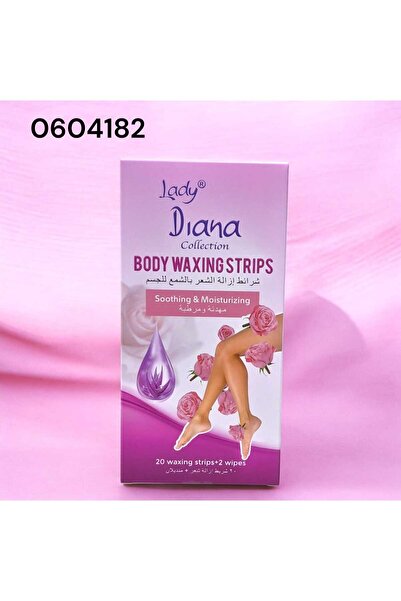 Lady Diana شرائط إزالة الشعر للجسم من إل دي - برائحة الورد