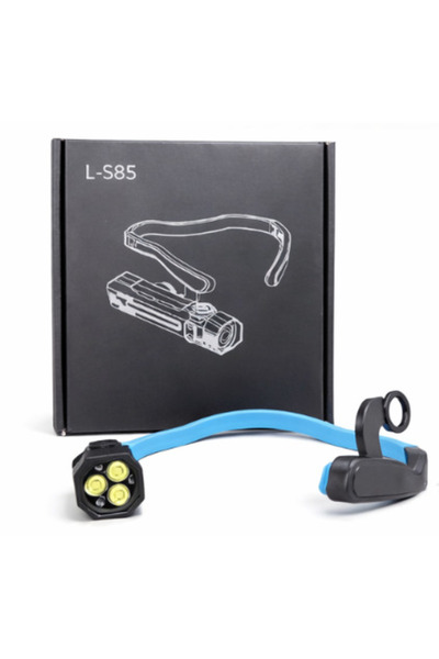 XL Lanternă LED portabilă, reîncărcabilă, cu design ergonomic, de purtat pe u...