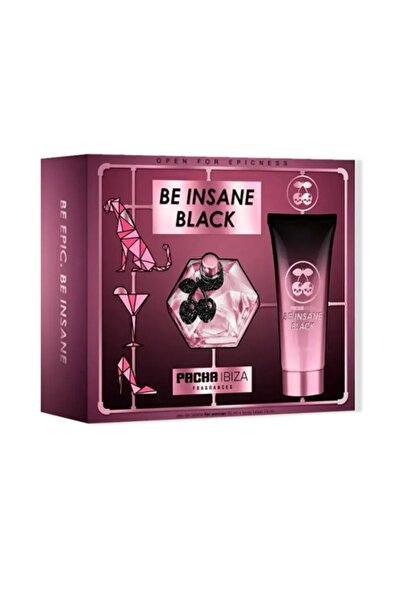 PACHA Set pentru femei BE INSANE BLACK WOMAN 155 ml