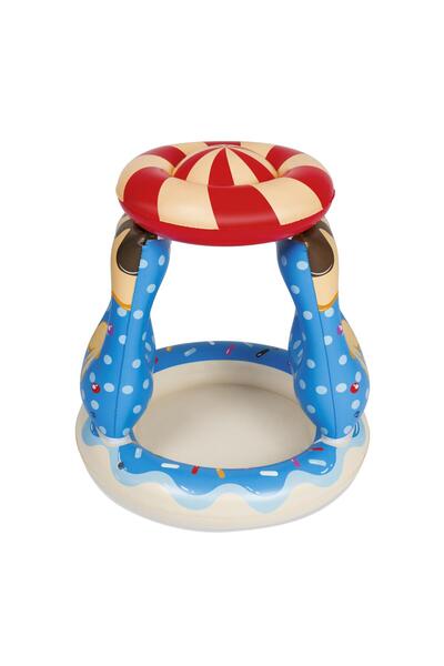BESTWAY Надуваем детски басейн Candyville 91x91x89 см