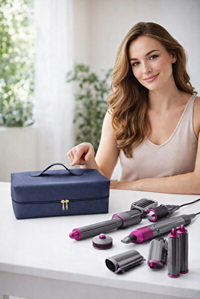 lizy's Airwrap ve Tüm Saç Şekillendiriniz için XL Boy Çanta Seyahat Çantası