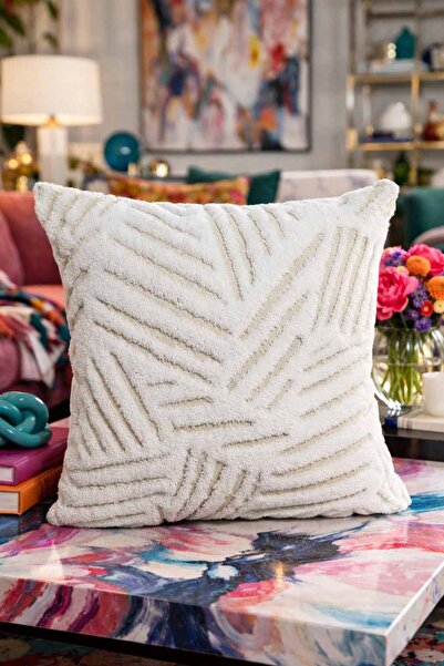 Pilloveland Puffy Cushion Cover - 43*43 cm - Geometric