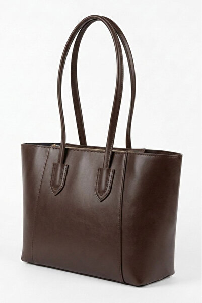 TOFİSA Жіноча сумка через плече зі штучної шкіри кольору кави - 28308-COFFEE