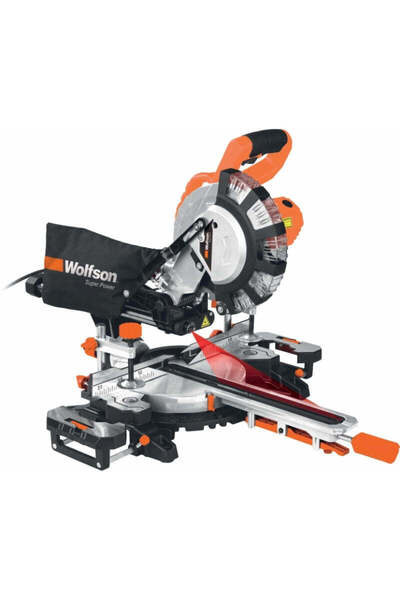 Wolfson Fierastrau circular stationar cu sanie de glisare Wolfson, 2000W, 210mm