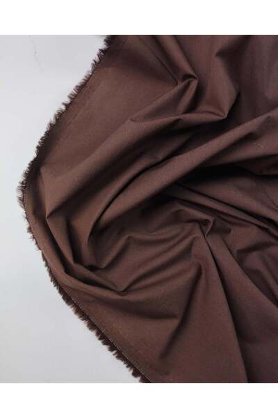 Kumaş Parça Coffee Color Poplin Fabric 140X250Cm