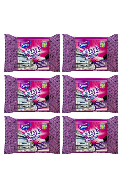 Parex Magic Sponge 6 Pack (Purple Color)