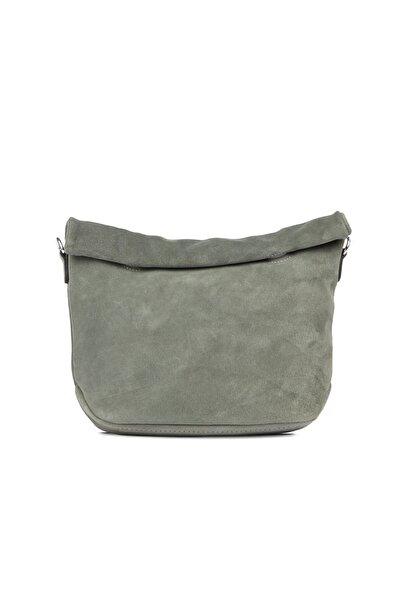 BUENO Παπούτσια Χακί Σουέντ Γυναικεία Τσάντα Χιαστί 01wbq11903