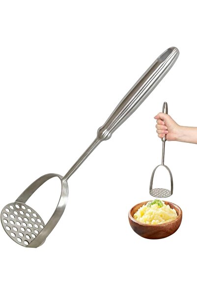 Arabest هراسة بطاطس من الفولاذ المقاوم للصدأ بمقبض طويل للأفوكادو والخضروات، ...